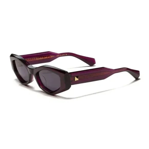 NEW VALENTINO SUNGLASSES PURPLE GREY WOMEN EYEWEAR VALENTINO  display picture 2
